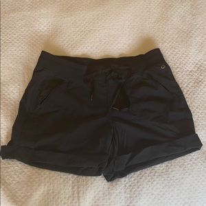 Gap Fit black nylon shorts, size medium
